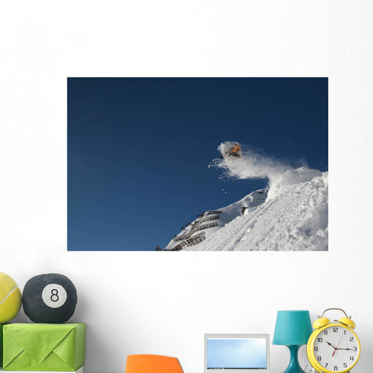 Snowboarding Wall Decal