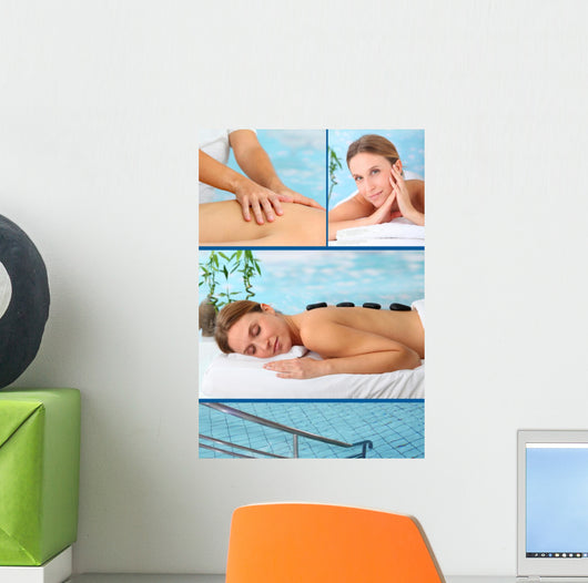 Spa Center Brochure Wall Mural