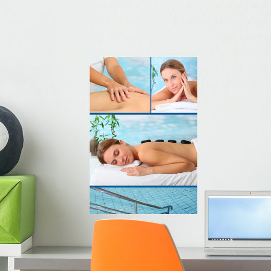 Spa Center Brochure Wall Mural