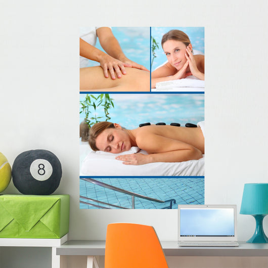 Spa Center Brochure Wall Mural