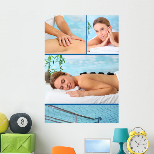 Spa Center Brochure Wall Mural