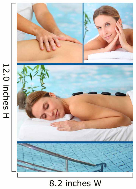 Spa Center Brochure Wall Mural