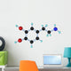 Molecule Dopamine Wall Decal