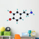 Molecule Dopamine Wall Decal