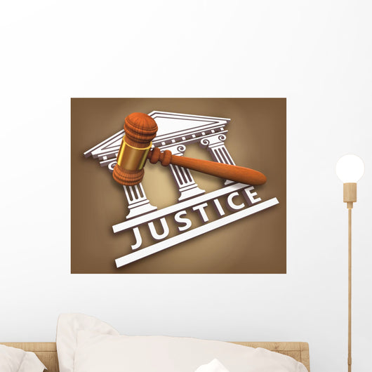 justice + deck Wall Mural