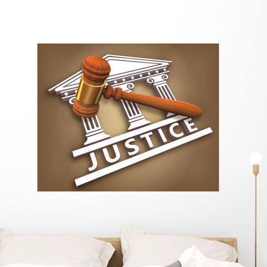 justice + deck Wall Mural