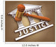 justice + deck Wall Mural