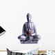 Meditating Buddha with Red