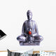 Meditating Buddha with Red