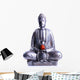 Meditating Buddha with Red