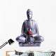Meditating Buddha with Red