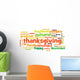 Happy Thanksgiving Wall Decal
