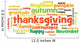 Happy Thanksgiving Wall Decal