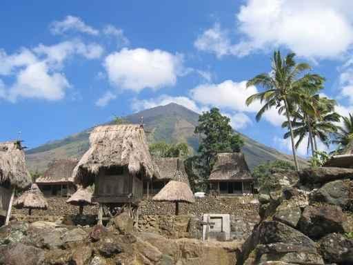 Ngada Village from Ngadhus Wall Decal