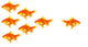 Goldfish Wall Mural