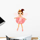 Cute Fairy Ballerina Wall Decal