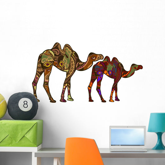 Camels Wall Mural