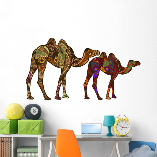 Camels Wall Mural