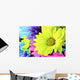 Daisies Flowers Wall Mural