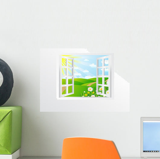 Open Windows Wall Decal