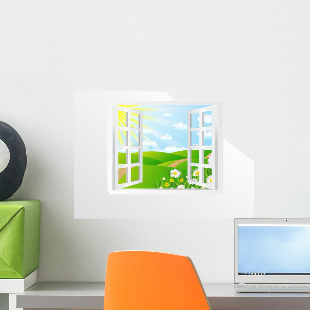 Open Windows Wall Decal – Wallmonkeys