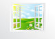Open Windows Wall Decal
