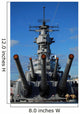 Battleship USS Missouri Wall Mural