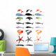 Marine Animals Wall Mural
