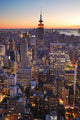 New York City Manhattan empire state building Wall Mural