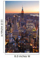 New York City Manhattan empire state building Wall Mural