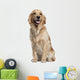 Golden Retriever 1 and Wall Decal