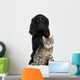 Cocker Spaniel and European Wall Decal