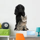Cocker Spaniel and European Wall Decal