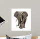 Elephant Approaching Wall Decal