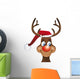 Rudolf the Reindeer Christmas Wall Decal