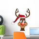 Rudolf the Reindeer Christmas Wall Decal