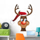 Rudolf the Reindeer Christmas Wall Decal