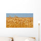 Gold Wheat Field Wall Decal