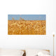 Gold Wheat Field Wall Decal