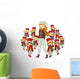 12 Days of Christmas Wall Mural