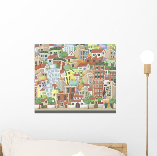 Vector Illustration City with