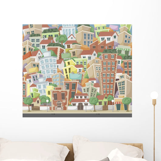 Vector Illustration City with