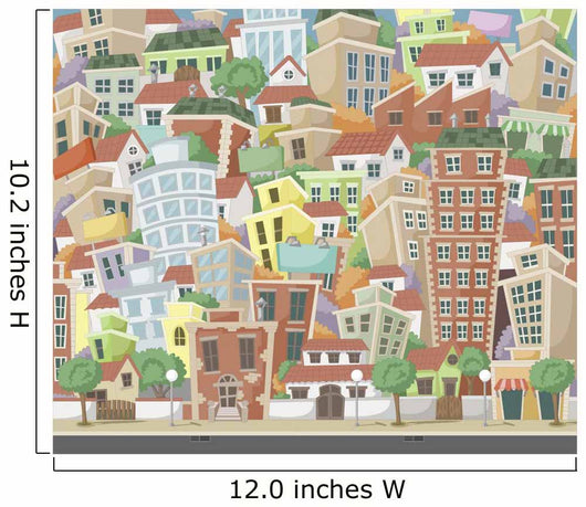 Vector Illustration City with