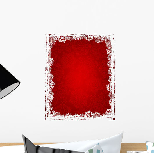 Christmas Background Wall Decal
