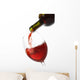 Pouring Red Wine into Wall Decal