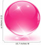 3D Crystal Sphere Wall Decal