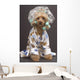 Bathroom Dog Wall Mural