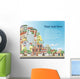 Vector Illustration City with