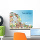 Vector Illustration City with