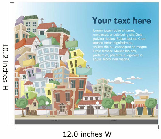 Vector Illustration City with
